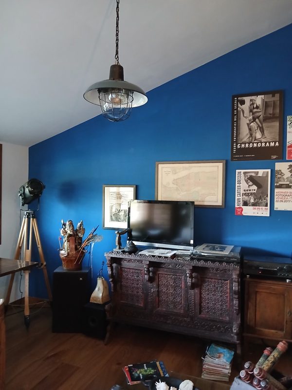 Lampada vintage Placida Lettis Luce a casa di un cliente