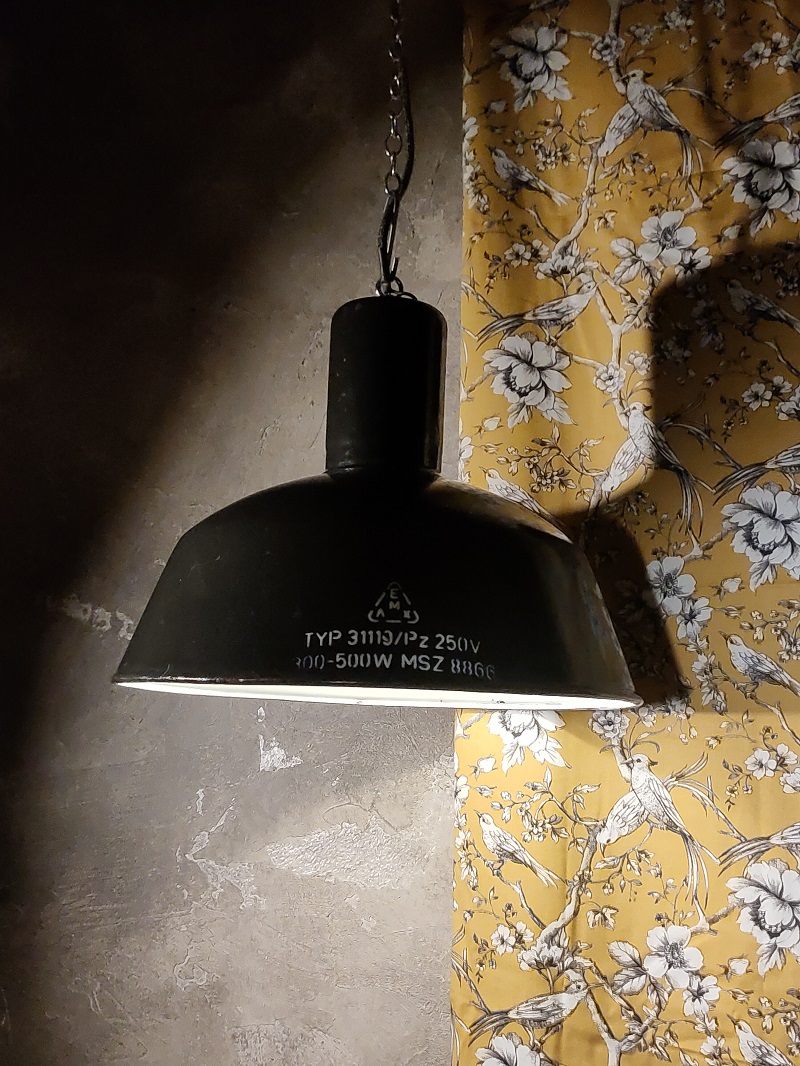 La lampada industriale dalle proporzioni perfette!