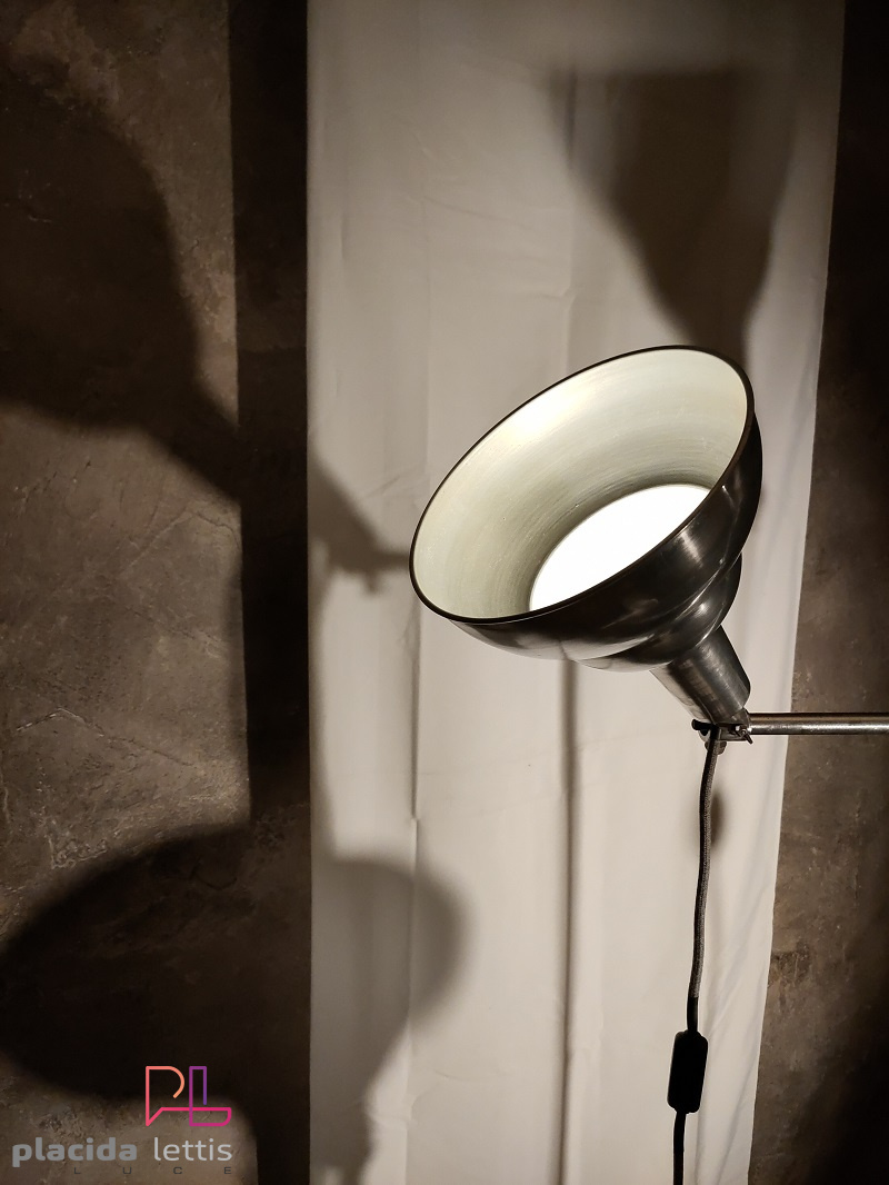 Rarissima lampada da studio fotografico, Ing. Marcucci, anni 40. Esclusiva!