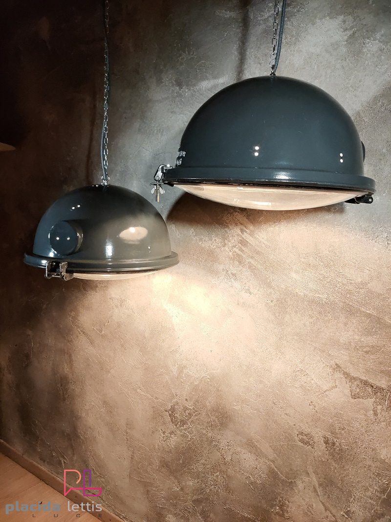 Due perfette mezze sfere, lampade industriali sorprendenti! – dettaglio 10