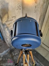 Riflettore teatrale vintage originale Furse blu, Inghilterra anni '60 – miniatura 5