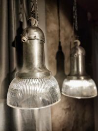 Preziose e stupende lampade di illuminazione stradale anni 50 – miniatura 3