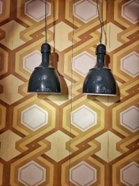Original vintage Tulip pendant light, Budapest 1950s – thumbnail 20