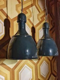 Original vintage Tulip pendant light, Budapest 1950s – thumbnail 16