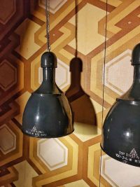Original vintage Tulip pendant light, Budapest 1950s – thumbnail 12
