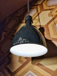Original vintage Tulip pendant light, Budapest 1950s – thumbnail 8