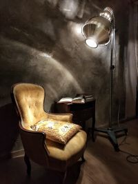 Pezzo assolutamente straordinario, rarissimo esempio di lampada da studio medico – miniatura 7