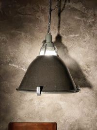 Original vintage pendant light with glass top, USSR 1970s – thumbnail 13