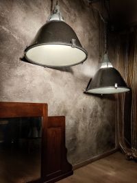 Original vintage pendant light with glass top, USSR 1970s – thumbnail 12