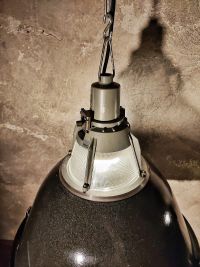 Original vintage pendant light with glass top, USSR 1970s – thumbnail 14