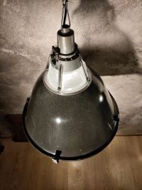 Original vintage pendant light with glass top, USSR 1970s – thumbnail 9
