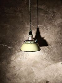 Original vintage light green pendant light, Russia 1970s – thumbnail 2