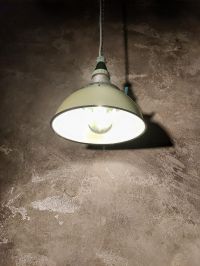 Original vintage light green pendant light, Russia 1970s – thumbnail 3