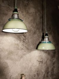 Original vintage light green pendant light, Russia 1970s – thumbnail 6