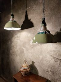 Original vintage light green pendant light, Russia 1970s – thumbnail 4