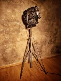 Spotlight da cinema vintage originale con lente di Fresnel, Cinecittà Roma – miniatura 12