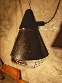 Original vintage pendant light in brown bakelite, East Germany 1970s – thumbnail 17
