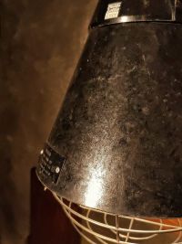 Original vintage pendant light in brown bakelite, East Germany 1970s – thumbnail 20