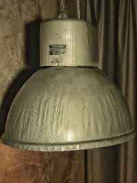 Original vintage U-boot pendant light, Poland 1970s – thumbnail 22