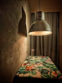 Original vintage U-boot pendant light, Poland 1970s – thumbnail 12