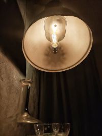Original vintage U-boot pendant light, Poland 1970s – thumbnail 11