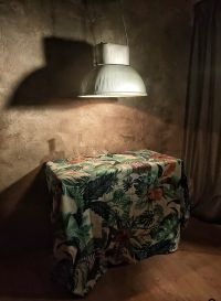 Original vintage U-boot pendant light, Poland 1970s – thumbnail 5