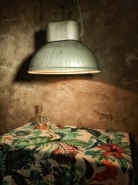 Original vintage U-boot pendant light, Poland 1970s – thumbnail 3