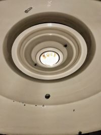Original vintage Elektrosvit pendant light, 60 cm, Czechoslovakia 1970s – thumbnail 19