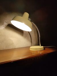 Lampada industriale da scrivania anni 60 - Colore beige – miniatura 7