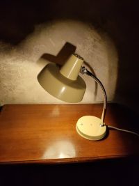 Lampada industriale da scrivania anni 60 - Colore beige – miniatura 12