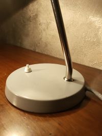 Lampada da scrivania vintage originale a disco, Ungheria anni '60 – miniatura 12