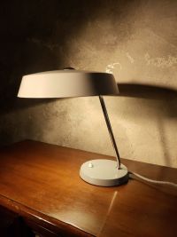 Lampada da scrivania vintage originale a disco, Ungheria anni '60 – miniatura 8