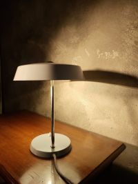 Lampada da scrivania vintage originale a disco, Ungheria anni '60 – miniatura 7