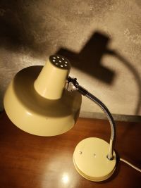 Lampada industriale da scrivania anni 60 - Colore beige – miniatura 4