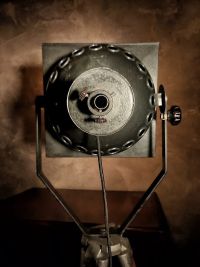 Faro da teatro vintage con frontale quadrato, Cecoslovacchia anni '60 – miniatura 10