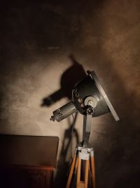 Faro da teatro vintage con frontale quadrato, Cecoslovacchia anni '60 – miniatura 4