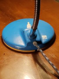 Lampada da scrivania vintage originale celeste, Ungheria anni '60 – miniatura 15