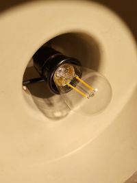 Lampada da scrivania vintage originale arancione, Ungheria anni '60 – miniatura 16