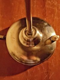 Lampada industriale da scrivania anni 60, prodotta in Bulgaria – miniatura 12