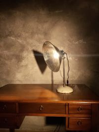 Lampada industriale da scrivania anni 60, prodotta in ex Cecoslovacchia – miniatura 11