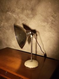 Lampada industriale da scrivania anni 60, prodotta in ex Cecoslovacchia – miniatura 10