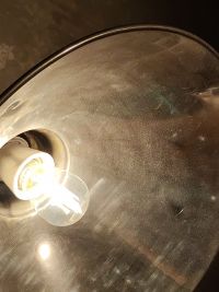 Lampada industriale da scrivania anni 60, prodotta in ex Cecoslovacchia – miniatura 13