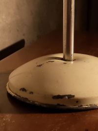 Lampada industriale da scrivania anni 60, prodotta in ex Cecoslovacchia – miniatura 17