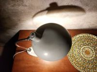 Lampada da scrivania vintage originale grigia a snodo, Ungheria anni '60 – miniatura 5
