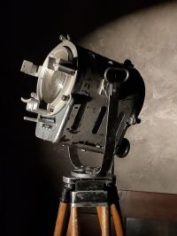 Spotlight da cinema vintage originale Spefika argento, Polonia anni '60 – miniatura 18