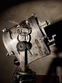 Spotlight da cinema vintage originale Spefika argento, Polonia anni '60 – miniatura 15