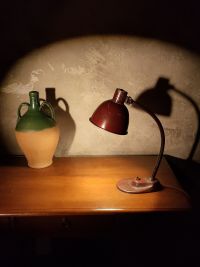 Una lampada industriale da scrivania ungherese, anni 60. – miniatura 3