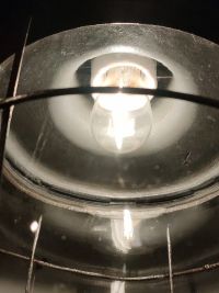 Lampada a sospensione vintage art déco verde bottiglia, design anni '30 – miniatura 21