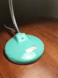 Lampada industriale da scrivania anni 60 - Color verde acqua – miniatura 15