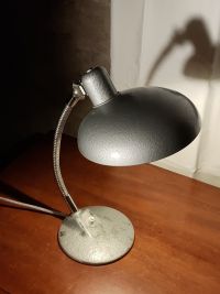 Lampada da scrivania vintage originale martellata, Ungheria anni '60 – miniatura 11
